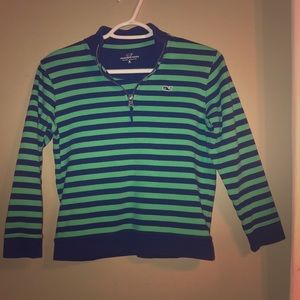 Boy's M 12-14 Vineyard Vines half zip